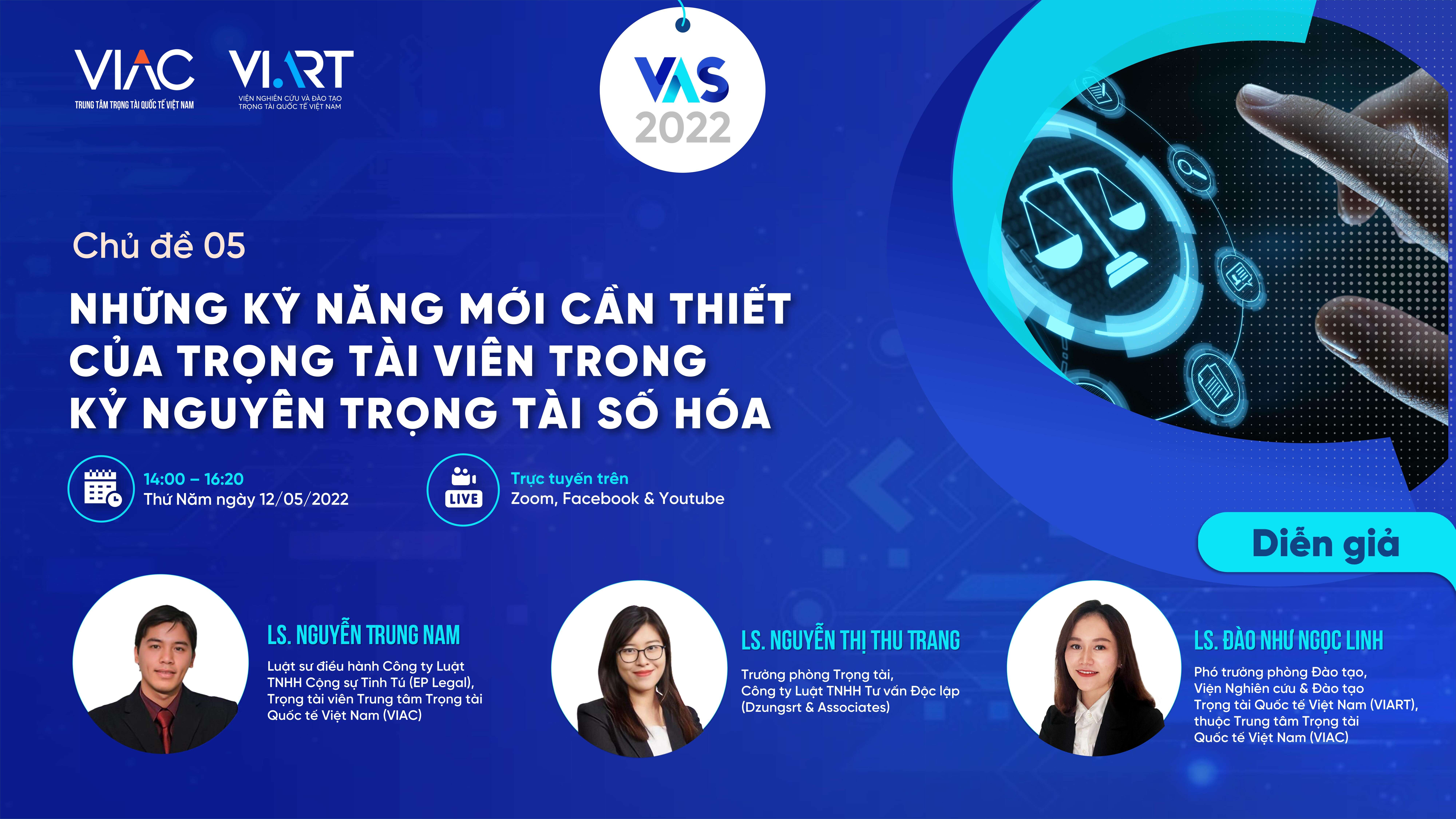 [RECAP VAS 2022] Chủ đề 05: Những kỹ năng mới cần thiết của Trọng tài viên trong kỷ nguyên trọng tài số hóa
